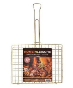 Bulk Pack 5x Braai Metal Chicken/Box 41x31cm H&L