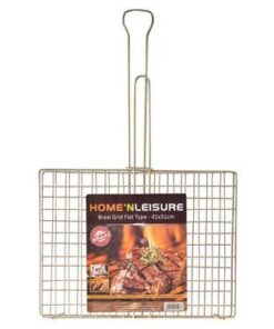 Bulk Pack 5x Braai Metal Fixed-Handle 41x31cm H&L