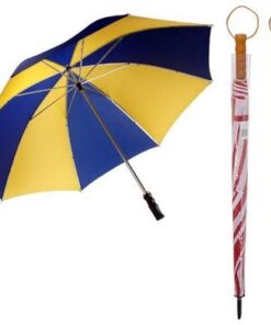 Bulk Pack 5x Umbrella Golf 16-Rib Two-Tone 75cm