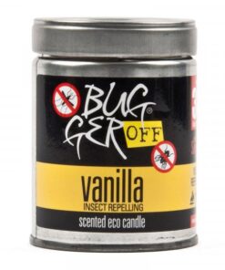 Bulk Pack 6 x Bugger Off Eco Scented Candle Vanilla
