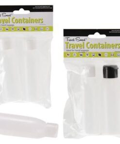 Bulk Pack 8 x Travel Bottles 100ml -  Pack of 2