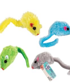 Bulk Pack x 10 Pet Cat Toy Mouse 5cm