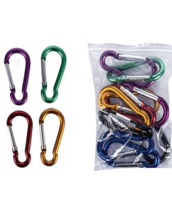 Bulk Pack x 10 Snap-Hook Aluminium 8x80mm