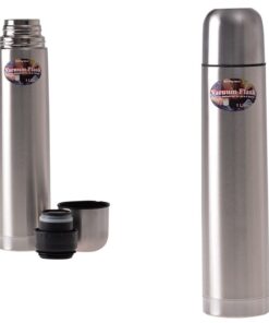 Bulk Pack x 2 Vacuum-flask Stainless Steel 1 Liter