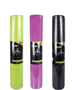 Bulk Pack x 3 Fitness Yoga Mat 6mm PVC