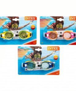 Bulk Pack x 3 Intex Swim Goggles - Junior