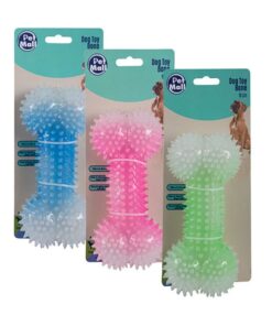 Bulk Pack x 4 Pet Dog Toy Bone Teeth Cleaner 16cm