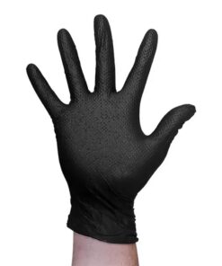 BULLDOG AUTO Nitril Disposable Glove, Finger Textured, 100/box