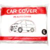BULLDOG AUTO Plastic Car Cover, Reusable, 4.8mx7.5m