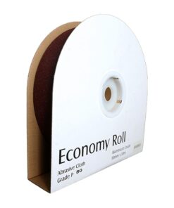 BULLDOG INDUSTRIAL Emery Cloth Roll, 50mmx50m