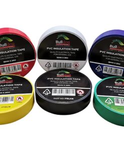 BULLDOG TAPES PVC Electrical Insulation Tape 18mmx20m
