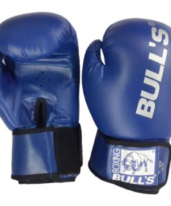 Bulls Boxing Gloves Blue - PVC - 14 oz