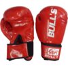 Bulls Boxing Gloves - Twin Tone - Red - 12 oz