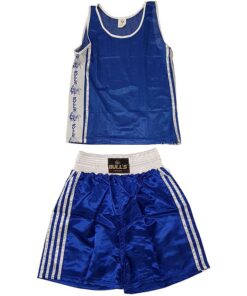 Bulls Boxing Outfits - Blue - XL