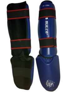 Bulls Karate Shin Guard - XL - Blue