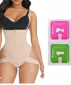Bundle - Belty Butt Enhancer Tummy Control Compression Wear - Nude - S