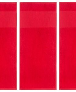 Bunty's Velour Golf Towel 380GSM 040x060cm - Formular One Red