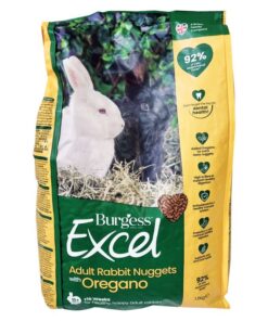 Burgess Excel - Adult Rabbit Nuggets with Oregano 1.5kg