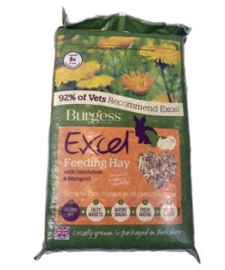 Burgess Excel Feeding Hay with Dandelion & Marigold