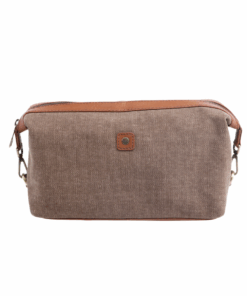 Busby Colombus Toiletry Bag Zip Top Opening