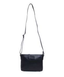 Busby Jackie Top-Zip Crossbody - Black