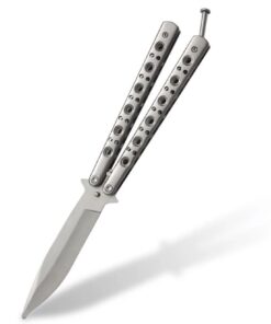 Butterfly Knife Batangas Fan Knife - Stainless Steel