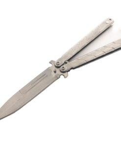 Butterfly Knife Batangas Fan Knife - Stainless Steel - Kharkiv