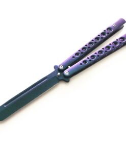 Butterfly Knife Chameleon Iridescent Batangas Fan Knife - Balisong