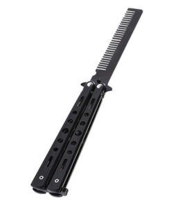 Butterfly Knife Trainer Comb - Black