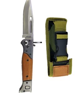 Button Opening Folding Pocket Knife  CCCP AK47