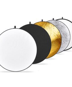 Buyitall.today 5-in-1 Round Light Reflector for Photography - 110cm