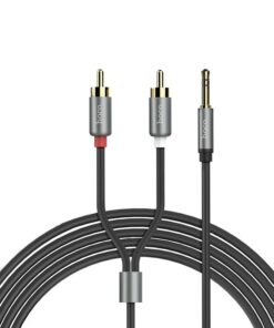 Cable Dual RCA To Audio Plated Plugs