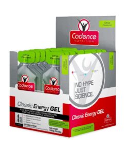 Cadence Nutrition Classic Energy Gel Natural Citrus - 30 x 36g