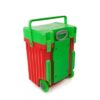 Cadii School Bag - Green Lid with Red Body