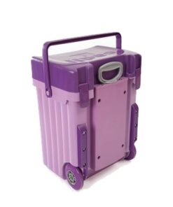 Cadii School Bag - Purple Lid with Lilac Body