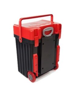 Cadii School Bag - Red Lid with Black Body