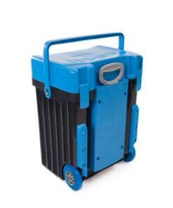 Cadii School Bag with Blue Lid & Black Body