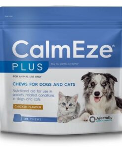 Calmeze Plus Chews For Dogs & Cats 30 Chews