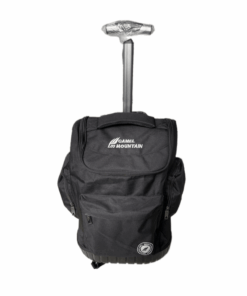 Camel Mountain - 19-Inch School Trolley Bag with Pencil Case - Black