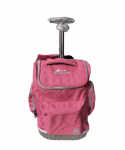 Camel Mountain - 19-Inch School Trolley Bag with Pencil Case - Pink