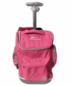 Camel Mountain - 19 Inch School Trolley bag/Rolling Backpack - Pink