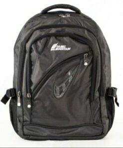 Camel Mountain Backpack - Black/Black