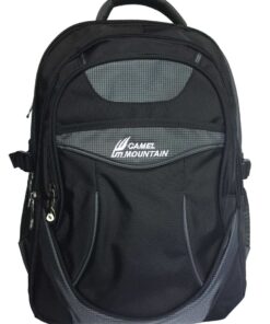 Camel Mountain - Laptop Back Pack Rainproof - Black