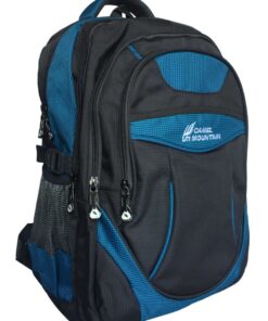 Camel Mountain - Laptop Back Pack Rainproof - Blue