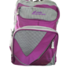 Camel Mountain - Laptop School Backpack - Purple, Grey