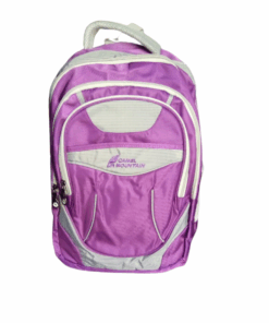 Camel Mountain School Backpack Bag - Purple