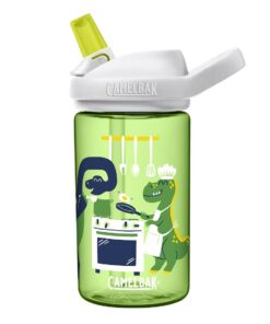 Camelbak - Kid's Eddy+ 400ml Bottle with Tritan Renew - Spring Limited Edition - Chef Dino