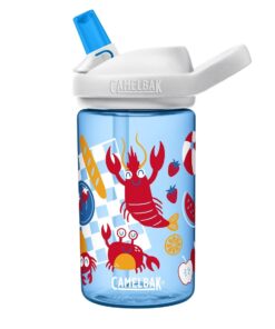Camelbak - Kid's Eddy+ 400ml Bottle with Tritan Renew - Spring Limited Edition - Nautical Picnic