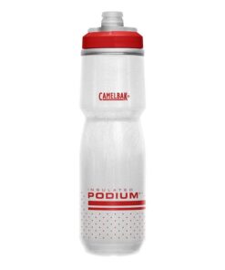 Camelbak Podium Chill - 710ml Cycling Hydration Water Insulated Bottle - Fiery Red/White