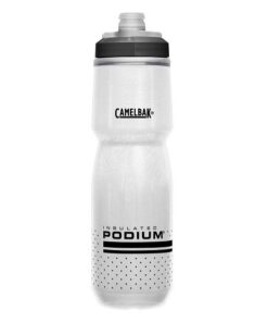 Camelbak Podium Chill 710ml Cycling Water Bottle - Black - White/Black